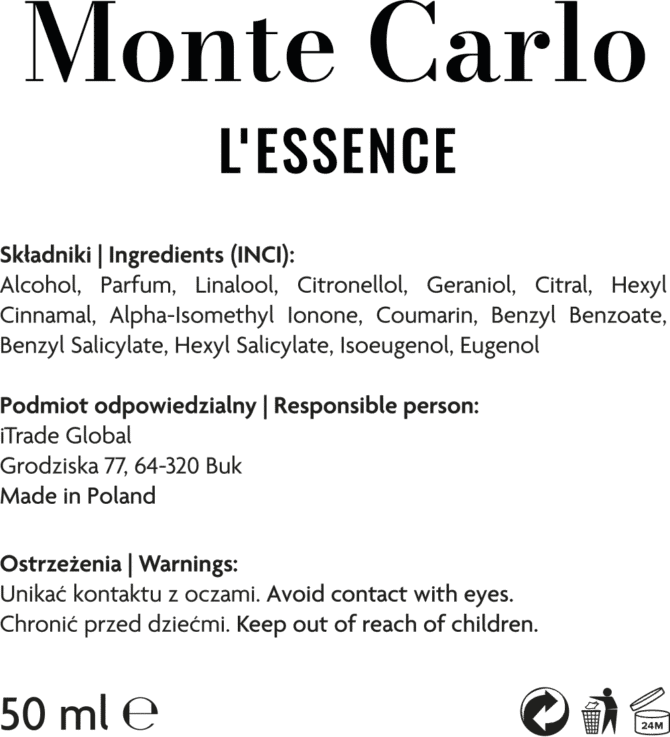 Monte-Carlo - Etykieta
