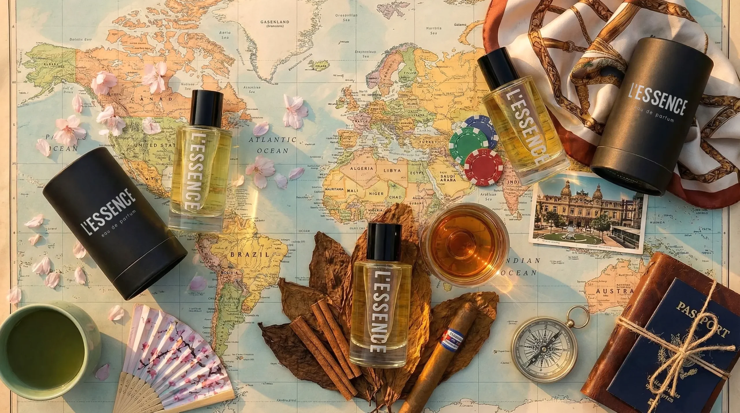 3 kierunki z perfumami l'essence